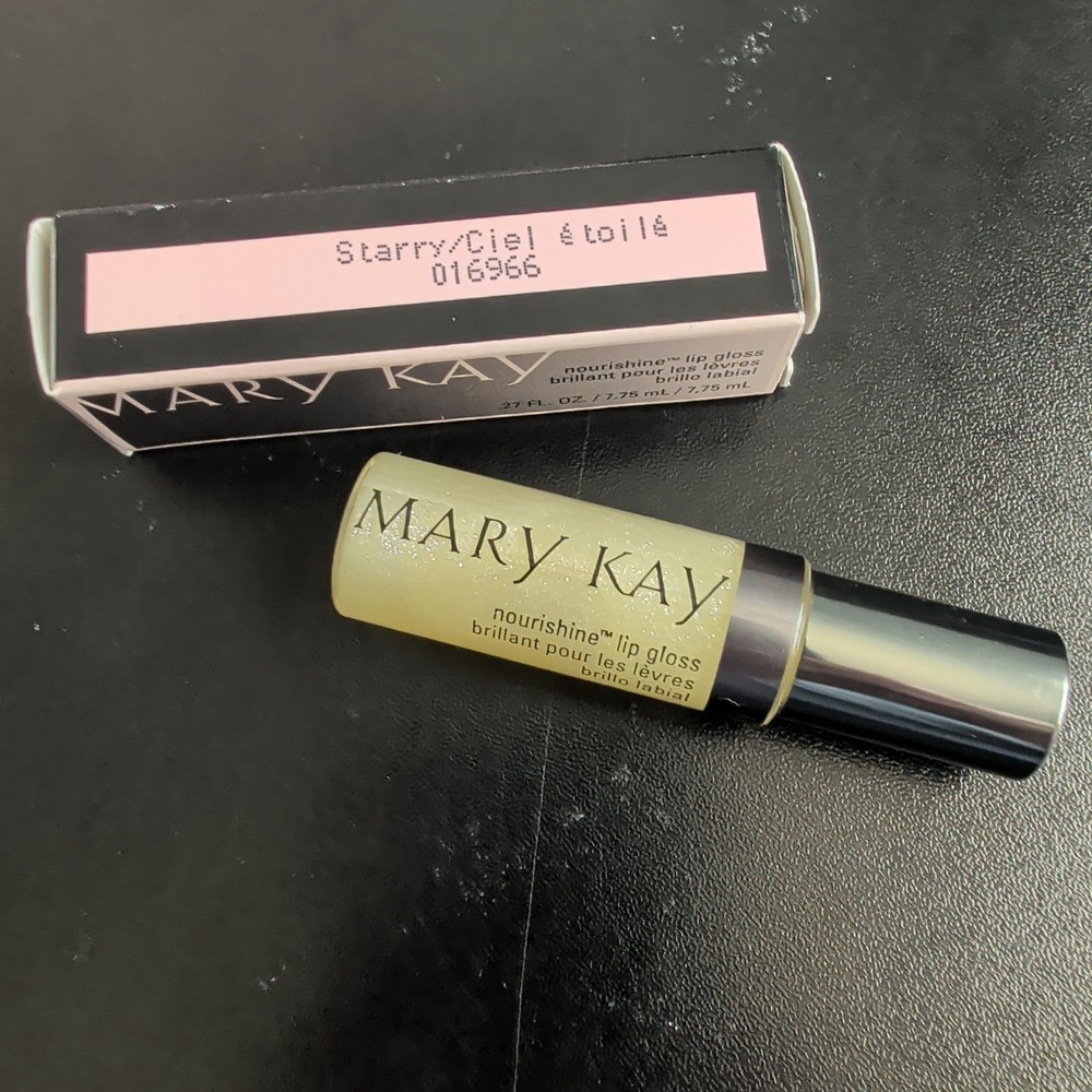Mary Kay NouriShine Lip Gloss Starry 016966 Shimmer Sparkle .27 fl oz New in Box